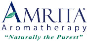 Amrita Aromatherapy collection logo