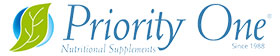 Priority One Vitamins collection logo