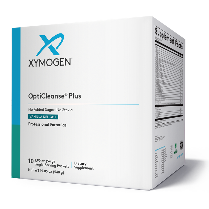 Xymogen, OptiCleanse Plus: Vanilla Delight (No Added Sugar, No Stevia) 10 Servings