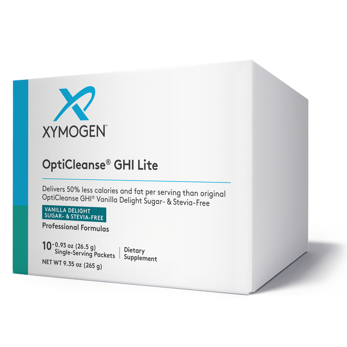 Xymogen, OptiCleanse GHI Lite Sugar- & Stevia-Free 10 Servings Vanilla