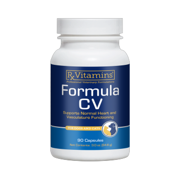 Formula CV for Dogs & Cats 90 capsules by Rx Vitamins (for Pets)
