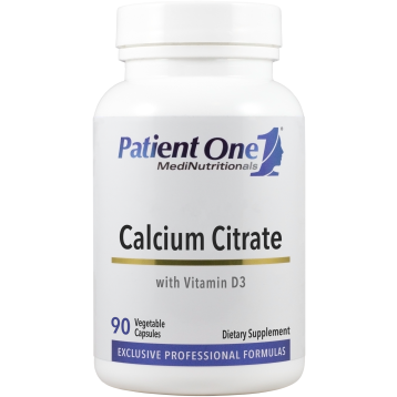 Calcium Citrate w/ Vit D3 90 Vegetable Capsules by Patient One