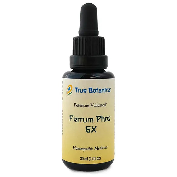 Ferrum Phos 6X 30 ml by True Botanica