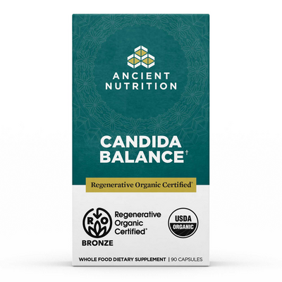 Ancient Nutrition, Regenerative Organic Certified Candida Balance 90 caps
