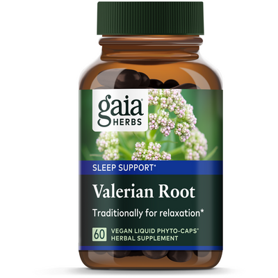 Gaia Herbs, Valerian Root 60 phyto-caps