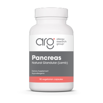 Allergy Research Group, Pancreas Lamb 425 mg 90 vcaps