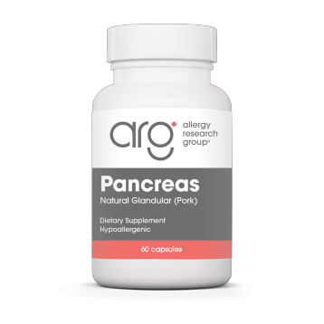 Allergy Research Group, Pancreas Pork 425 mg 60 vcaps