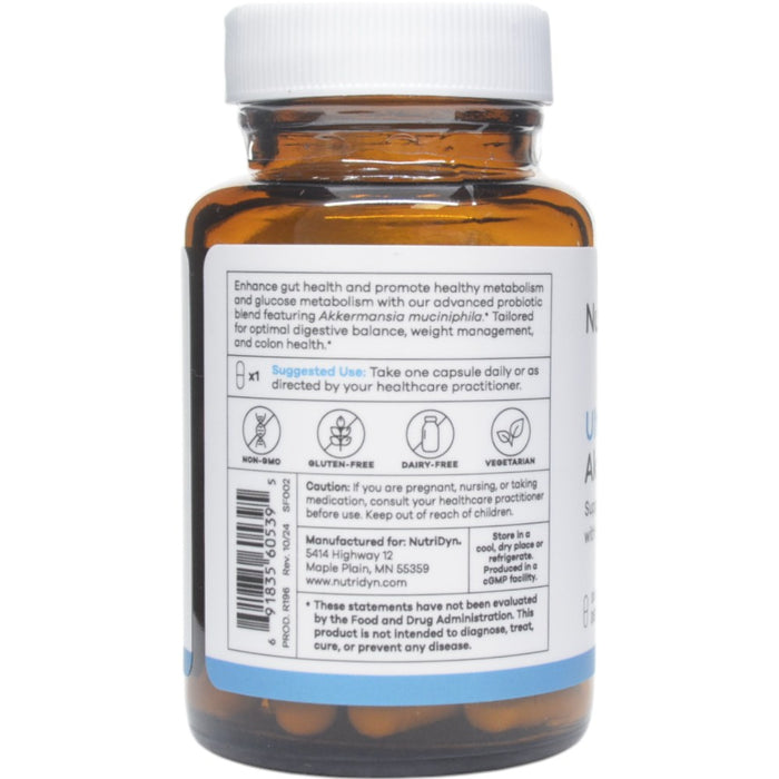 UltraBiotic Akkermansia Plus 30 caps Suggested Use