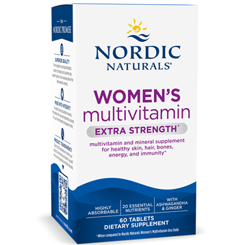 Nordic Naturals, Women’s Multivitamin Extra Strength 60 tabs