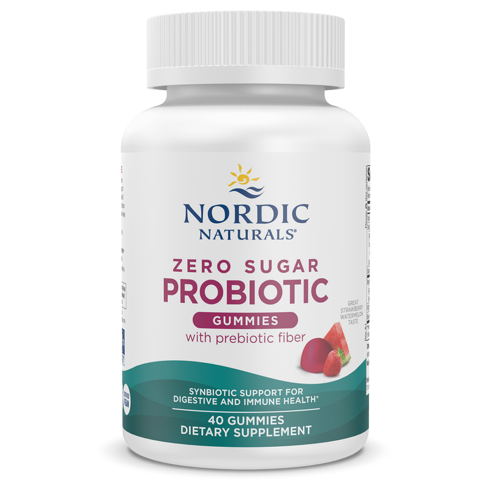 Nordic Naturals, Zero Sugar Probiotic 40 gummies