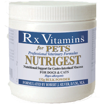 NutriGest for Dogs & Cats Powder 132 gms by Rx Vitamins (for Pets)