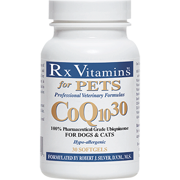 CoQ10 30 for Dogs & Cats 30 gels by Rx Vitamins for Pets