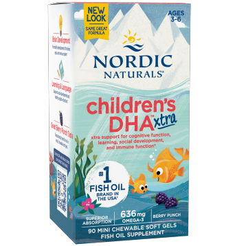 Nordic Naturals, Children's DHA Xtra 90 softgels