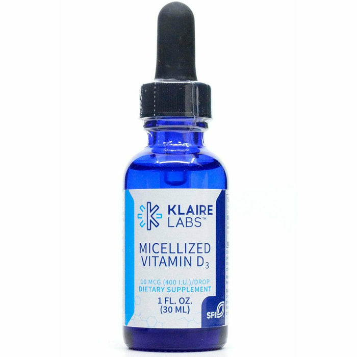 Klaire Labs, Micellized Vitamin D3 1oz