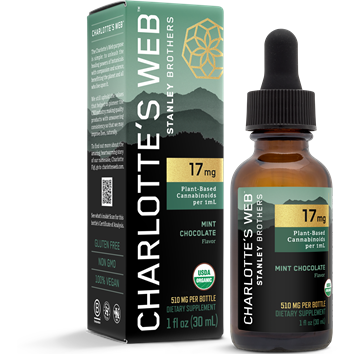 Charlotte's Web, 17 mg Mint Chocolate 1 fl oz
