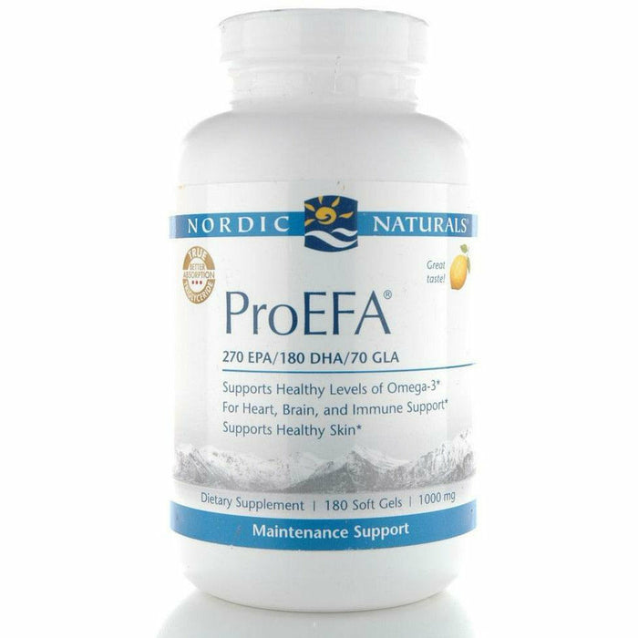 Nordic Naturals, ProEFA- 3 6 9 Lemon 1000 mg 180 gels