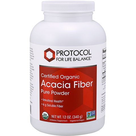 Protocol For Life Balance, Acacia Fiber Powder Organic 12 oz by Protocol For Life Balance