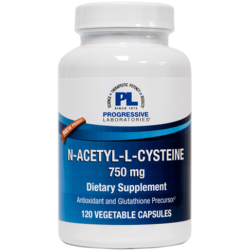 Progressive Labs, N-Acetyl-L-Cysteine 120 vcaps
