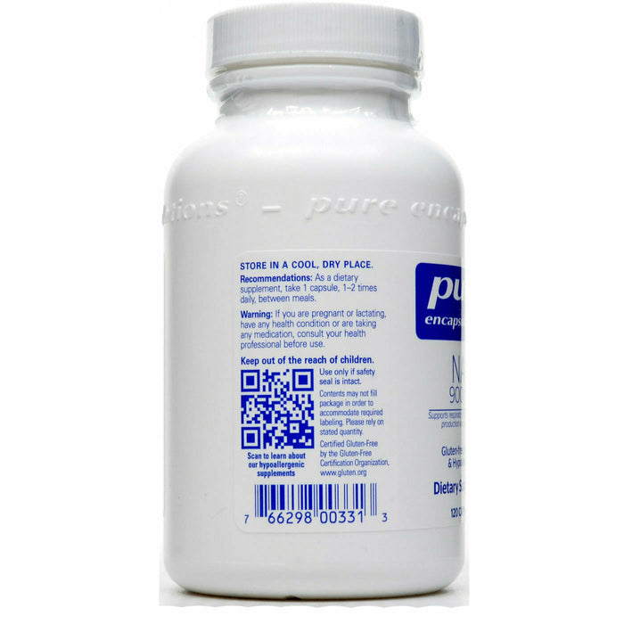 Pure Encapsulations, NAC 900 mg 120 capsules recommendations
