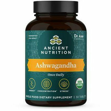 Ancient Nutrition, Ashwagandha 30 tabs
