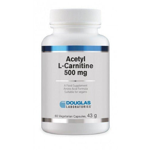 Douglas Labs, Acetyl L-Carnitine 500 mg 60 capsules