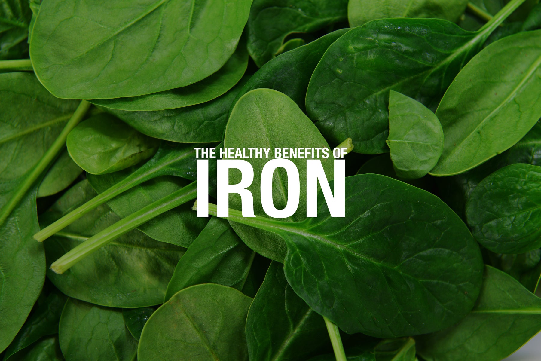 The Healthy Benefits of Iron