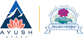 Ayush Herbs collection logo