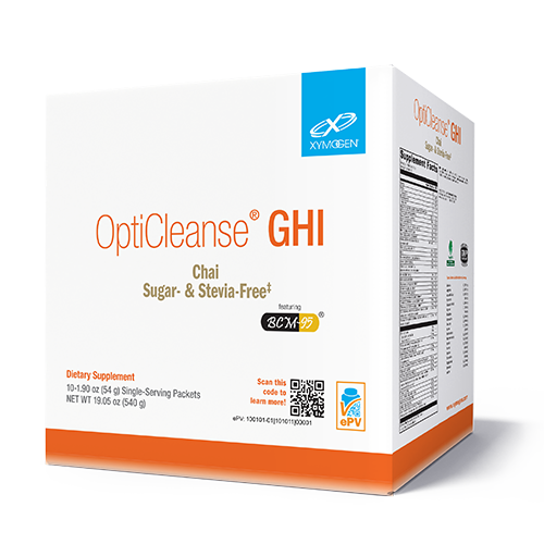 OptiCleanse GHI: Chai Sugar- & Stevia-Free 10 Servings by Xymogen