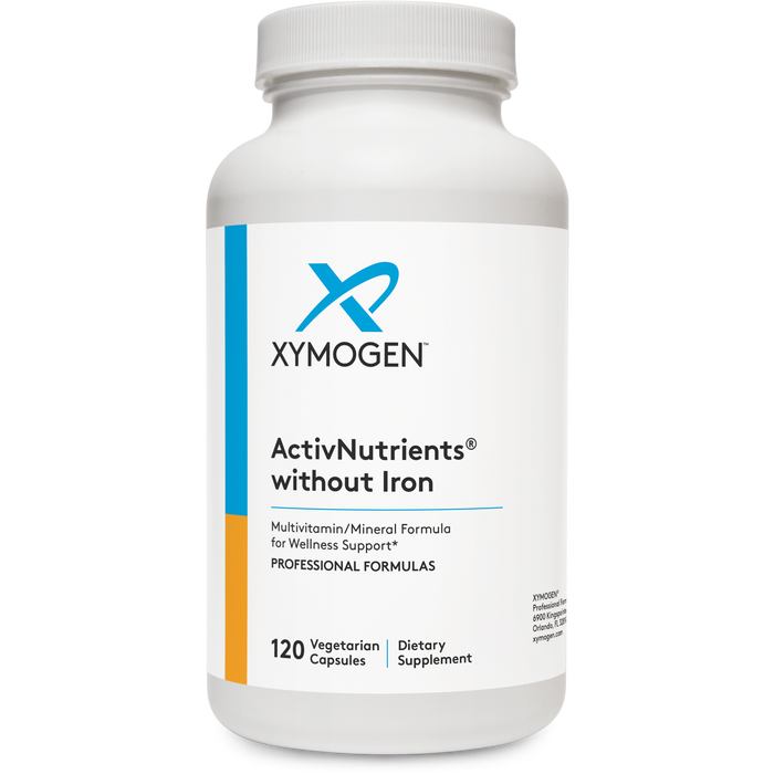 Xymogen, ActivNutrients without Iron 120 caps