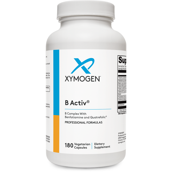 Xymogen, B Activ 180 caps