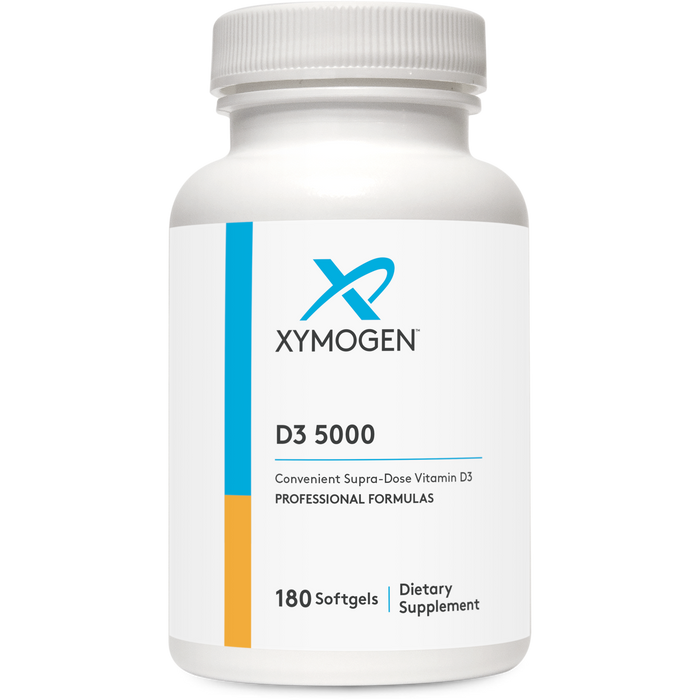 Xymogen, D3 5000 180 softgels