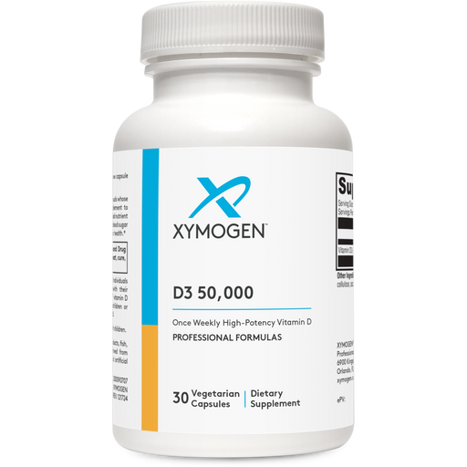 Xymogen, D3 50,000 30 capsules