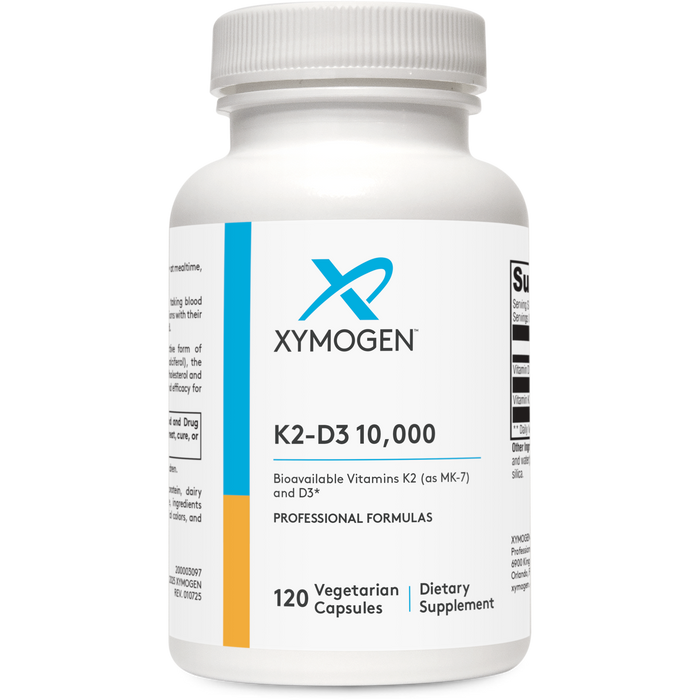 Xymogen, K2-D3 10,000 120 caps