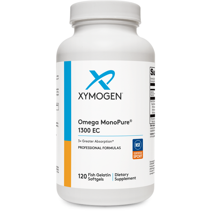 Xymogen, Omega MonoPure 1300 EC 120 softgels