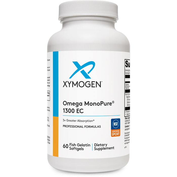 Xymogen, Omega MonoPure 1300 EC 60 softgels