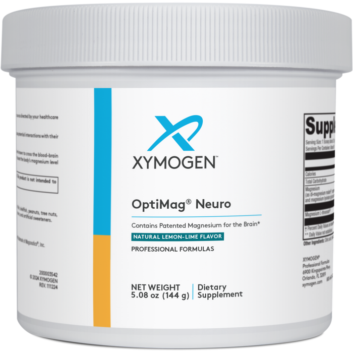 Xymogen, OptiMag Neuro Lemon-Lime 60 Servings