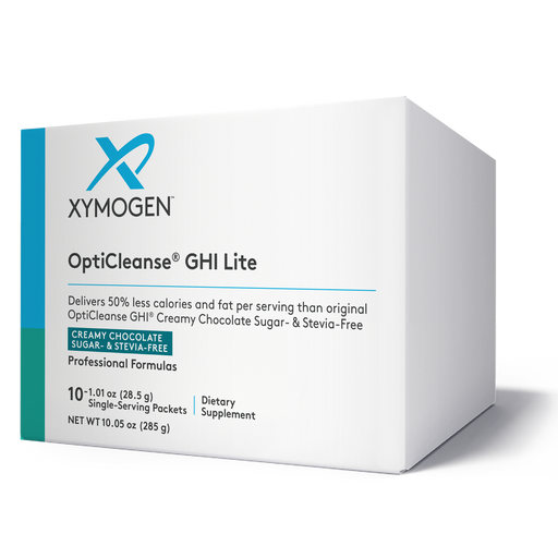 Xymogen, OptiCleanse GHI Lite Sugar- & Stevia-Free 10 Servings Chocolate