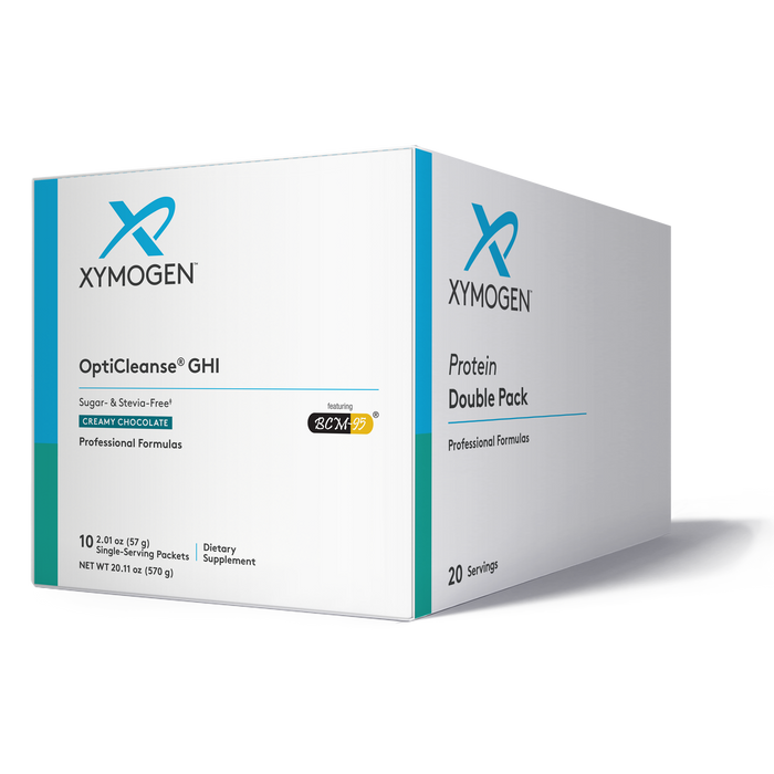 Xymogen, OptiCleanse GHI: Creamy Chocolate (Sugar- & Stevia-Free) 20 servings