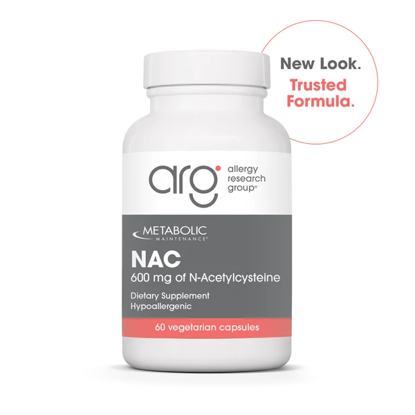 NAC 600 mg 60 caps by Metabolic Maintenance