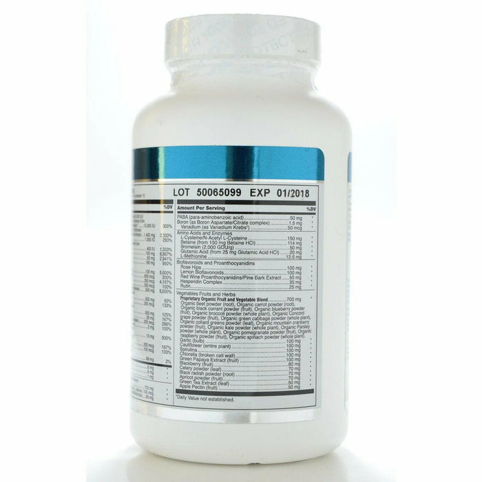 Ultra Preventive X by Douglas Laboratories Supplement Facts label continued.