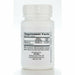 Supplement bottle with label on a white background