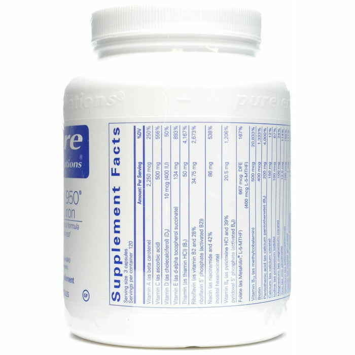 Nutrient 950 without Iron by Pure Encapsulations