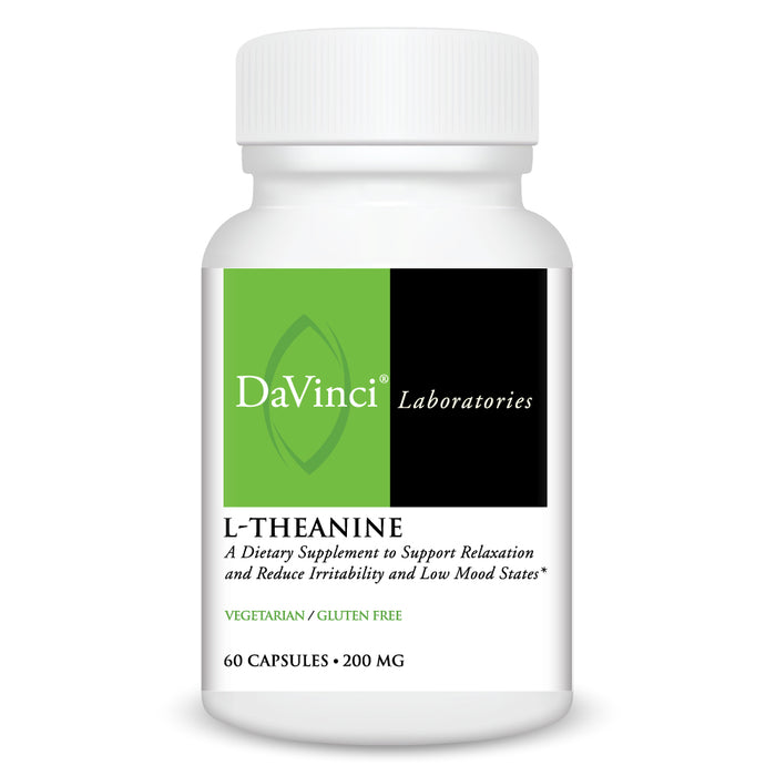 Davinci Labs, L-Theanine 200 mg 60 caps