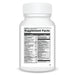 Supplement bottle with a detailed label on a white background