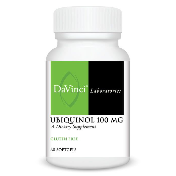 Davinci Labs, Ubiquinol 100 mg 60 softgels