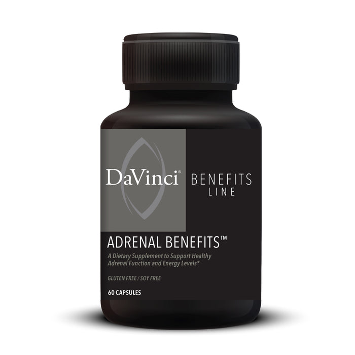 Davinci Labs, Adrenal Benefits 60 caps
