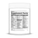 Supplement Facts Spectra Infinite Nutrition 3.09 lbs