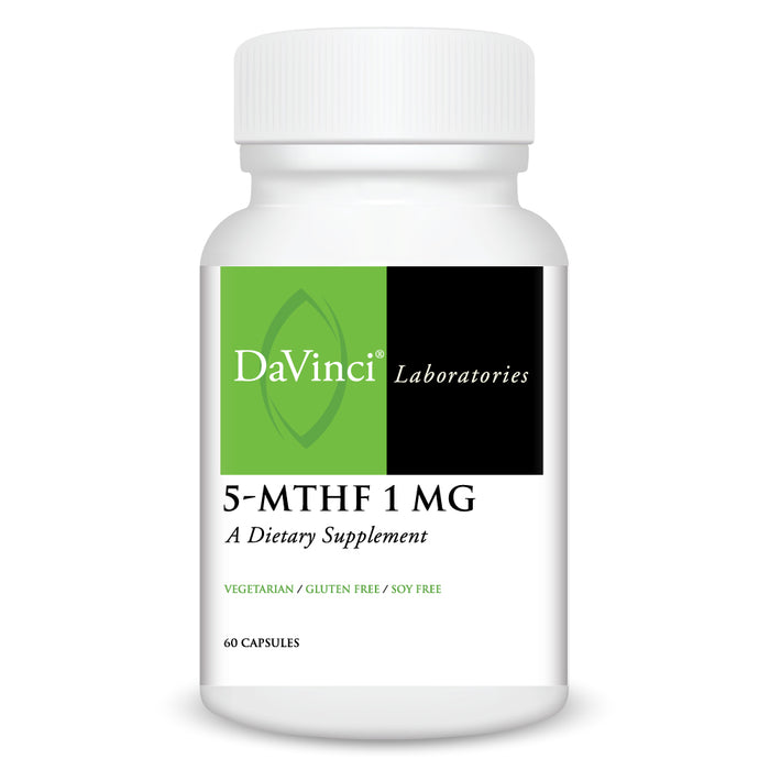 Davinci Labs, 5-MTHF 1 mg 60 caps