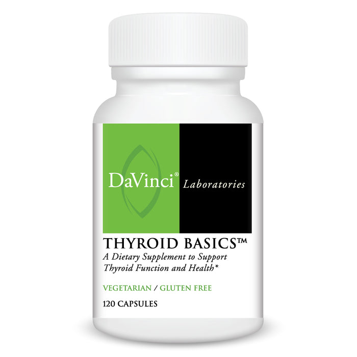 Davinci Labs, Thyroid Basics 120 caps