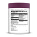 Supplement Facts Spectra Purples 11.59 oz.